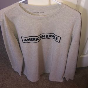 American Eagle Long Sleeve Shirt (Tan)